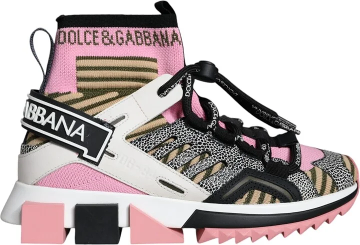 Multicolor Sorrento Socks Logo Sneakers Women's Shoes