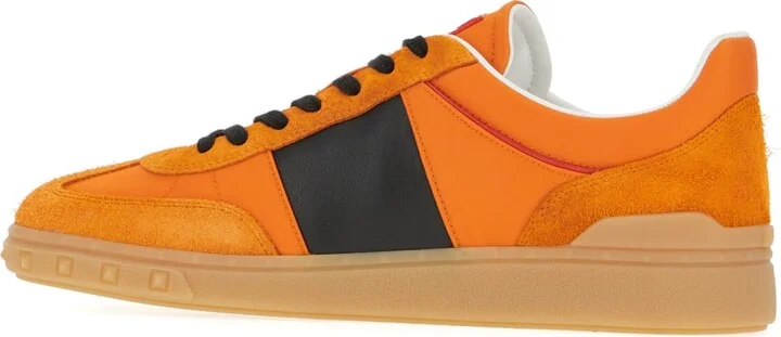 Multicolor Split Leather And Leather Upvillage Sneakers - Image 3