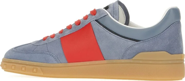 Multicolor Split Leather Upvillage Sneakers - Image 3