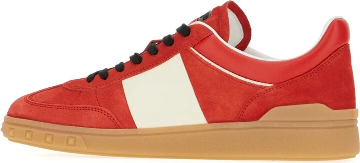 Multicolor Split Leather Upvillage Sneakers - Image 3