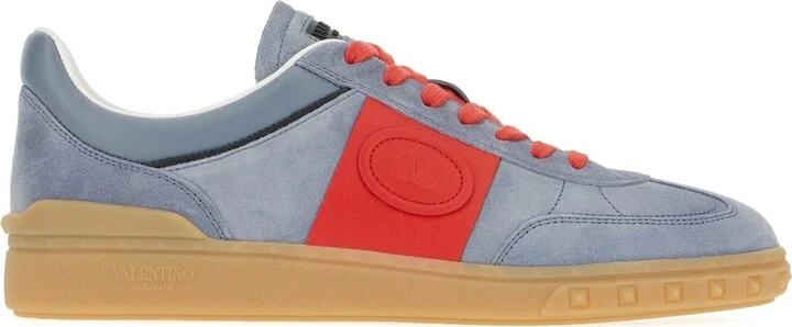 Multicolor Split Leather Upvillage Sneakers
