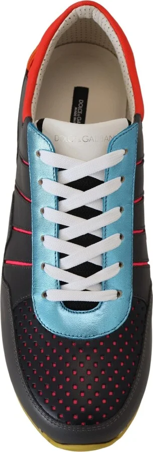 Multicolor Sport Low Top Shoes Men's Sneakers - Image 2