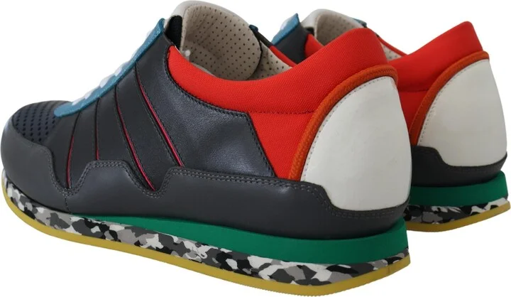 Multicolor Sport Low Top Shoes Men's Sneakers - Image 5