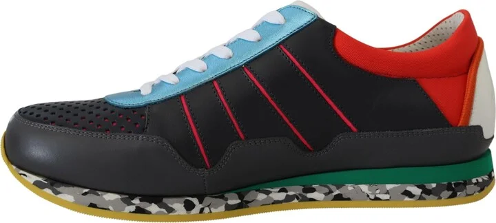 Multicolor Sport Low Top Shoes Men's Sneakers - Image 6