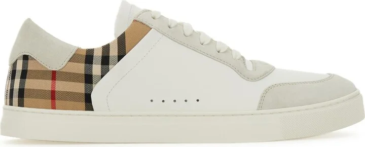 Multicolor Suede And Leather Sneakers