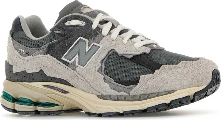 Multicolor Suede And Mesh 2002r Sneakers - Image 2