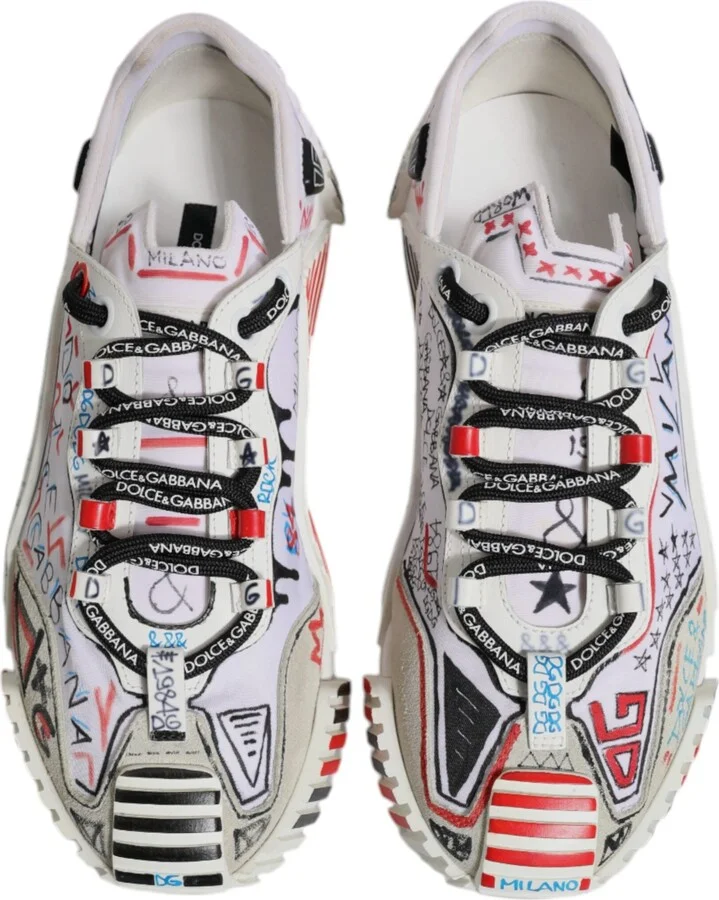 Multicolor Suede Fabric NS1 Sneakers Men's Shoes (Pre-Owned) - Image 3