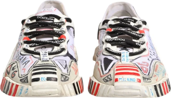 Multicolor Suede Fabric NS1 Sneakers Men's Shoes (Pre-Owned) - Image 2
