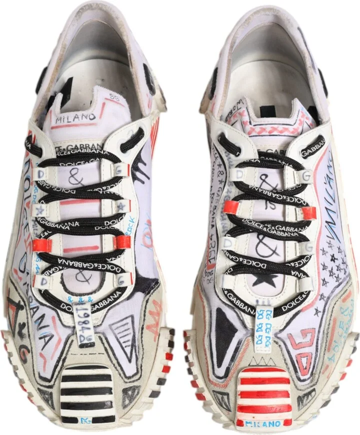 Multicolor Suede Fabric NS1 Sneakers Men's Shoes (Pre-Owned) - Image 3