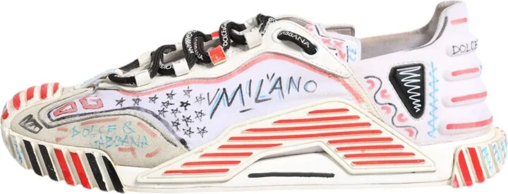 Multicolor Suede Fabric NS1 Sneakers Men's Shoes (Pre-Owned) - Image 6
