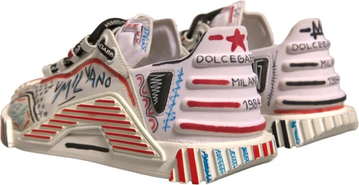 Multicolor Suede Fabric NS1 Sneakers Women's Shoes - Image 4