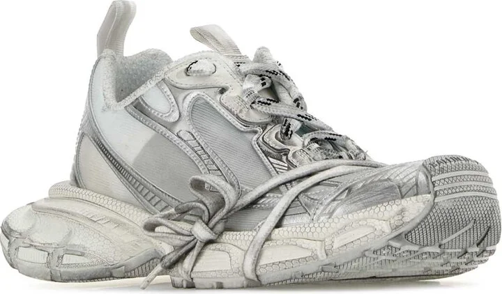 Multicolor Synthetic Leather And Mesh 3xl Summer Mesh Sneakers - Image 2