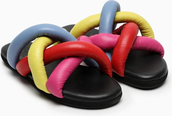 Multicolour Jbraided Sliders - Image 2