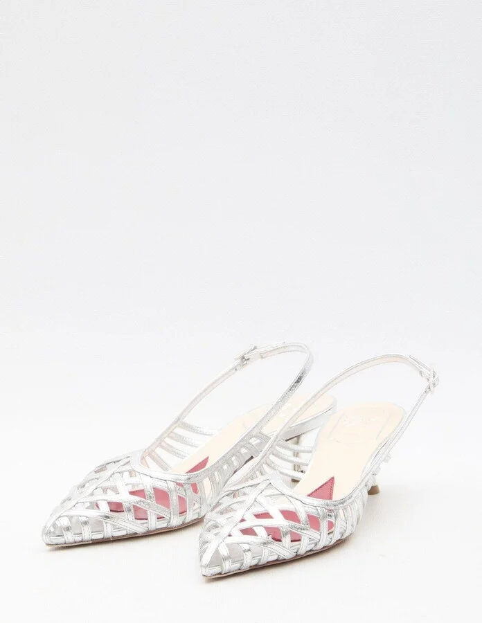 Multistrap Slingback Pumps - Image 3