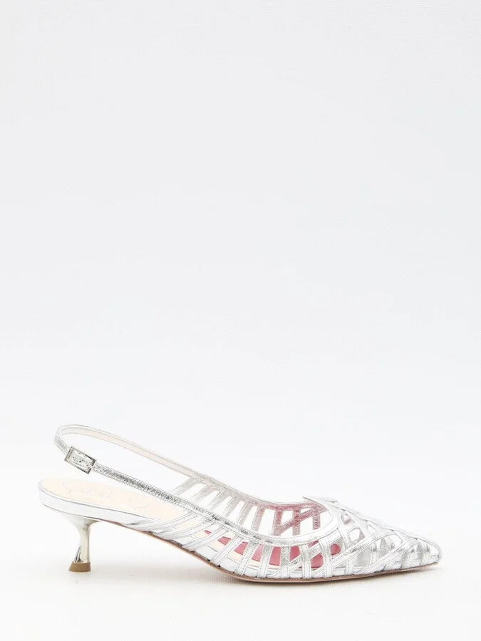 Multistrap Slingback Pumps