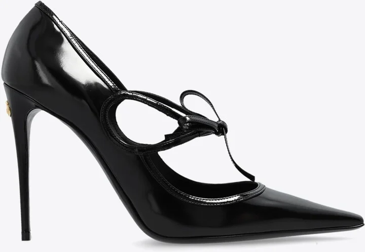 Mun 105 Polished Leather Pumps