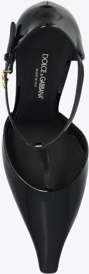 Mun 105 T-bar Pumps in Patent Leather - Image 3