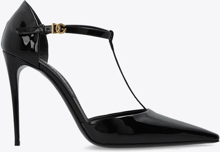 Mun 105 T-bar Pumps in Patent Leather