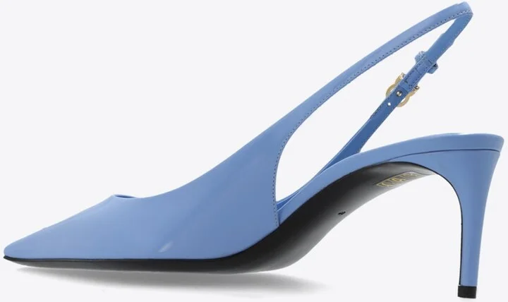 Mun 60 Slingback Pumps in Polished Leather - Image 2