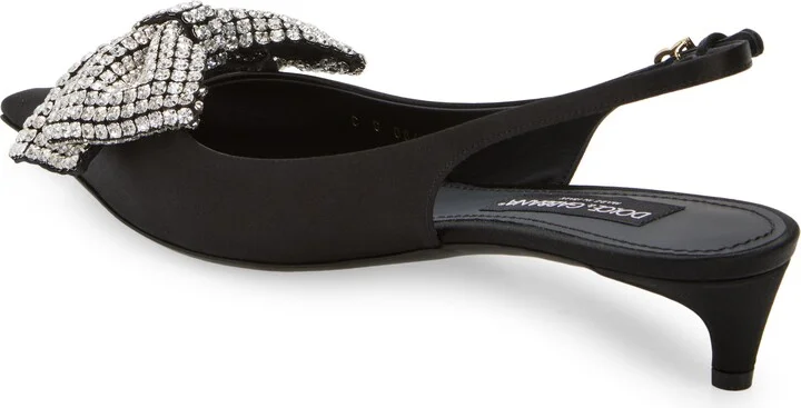 Mun Kitten Heel Slingback Pump - Image 2