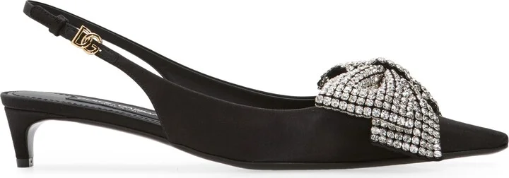 Mun Kitten Heel Slingback Pump - Image 3