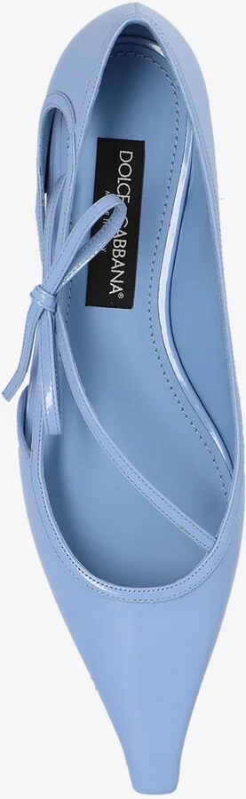 Mun Polished Leather Ballet Flats - Image 3
