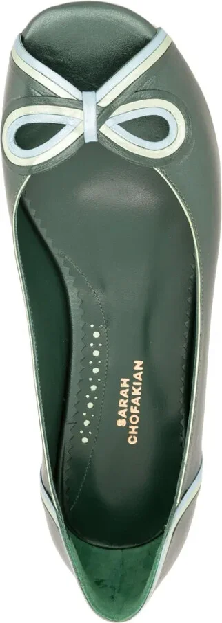 Muniz cut-out leather ballet pumps - Image 4