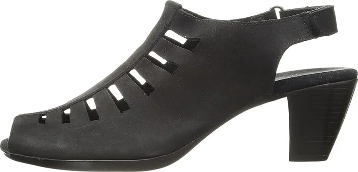 Munro Abby Women's Shoes Black Nubuck : 5.5 M (B), Suede - Image 7
