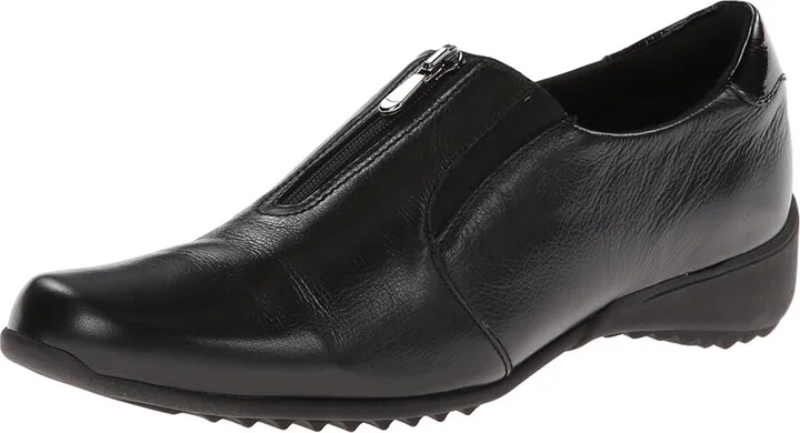 Munro Berkley Women's Slip on Shoes Black Leather : 7 SS (AAAA) - Image 2