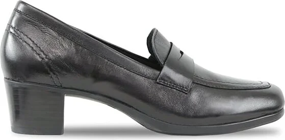 Munro Ellis High Women's Heels Black : 6 W (D), Leather/Rubber - Image 4