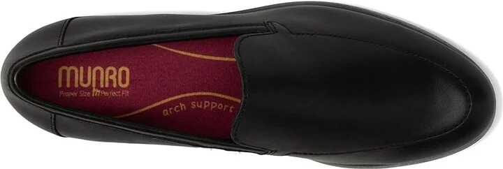 Munro Giselle Women's Flat Shoes Black : 6.5 M (B), Suede - Image 2