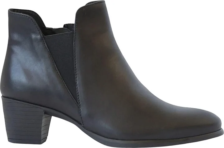 Munro Jackson Women's Boots Black Leather : 7 SS (AAAA) - Image 4