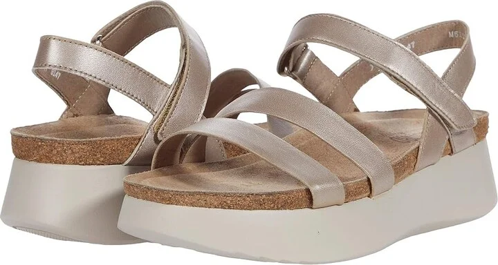 Munro Juniper Women's Shoes Taupe Metallic : 7 SS (AAAA), Leather