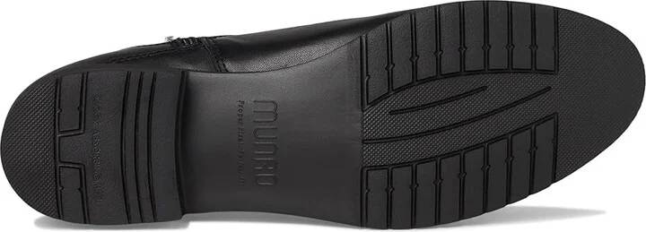 Munro Leighton Women's Boots Black : 7 SS (AAAA), Leather/Textile - Image 3