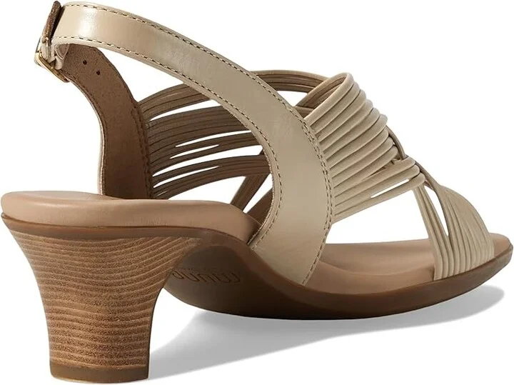 Munro Marianna Women's Sandals Beige : 9.5 M (B), Leather - Image 4