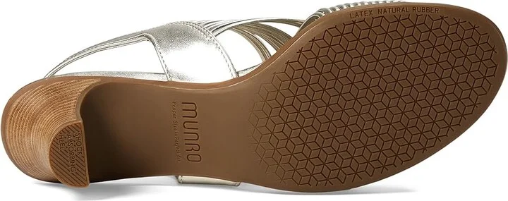 Munro Marianna Women's Sandals Beige : 9.5 M (B), Leather - Image 7
