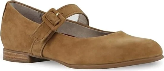Munro Mj Women's Flat Shoes Ginger : 10 M (B), Leather/Rubber