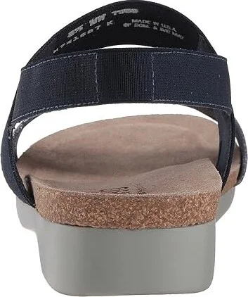 Munro Pisces Women's Sandals Blue/Silver Metallic : 7 SS (AAAA), Leather/Textile - Image 5