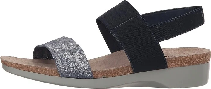Munro Pisces Women's Sandals Blue/Silver Metallic : 7 SS (AAAA), Leather/Textile - Image 7