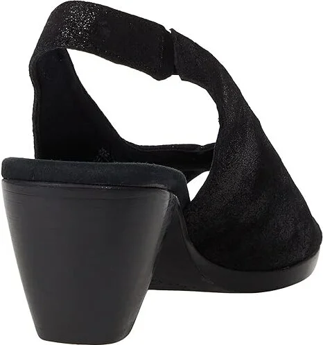 Munro Rochelle Women's Shoes Black Shimmer Suede : 5.5 M (B) - Image 4