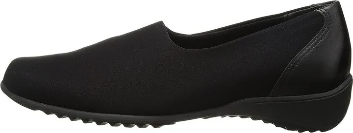 Munro Traveler Women's Slip on Shoes Black Stretch Fabric : 5.5 M (B), Leather/Textile - Image 7