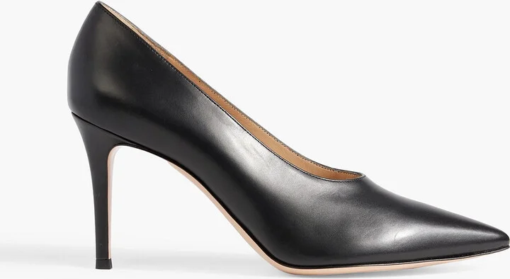 Muriel leather pumps