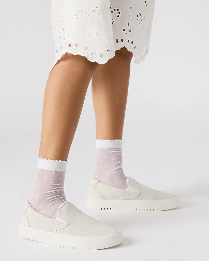 Murphy White Suede - Image 2