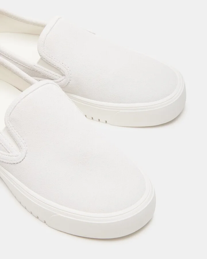 Murphy White Suede - Image 4