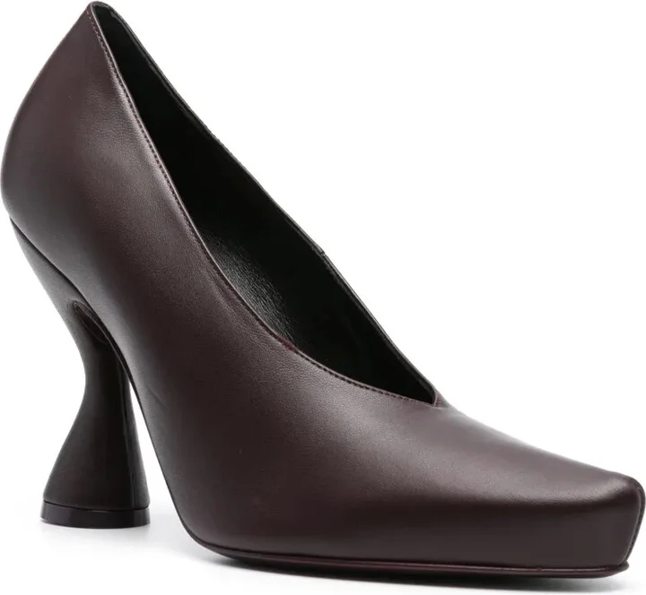 Muse 105mm leather pumps - Image 2