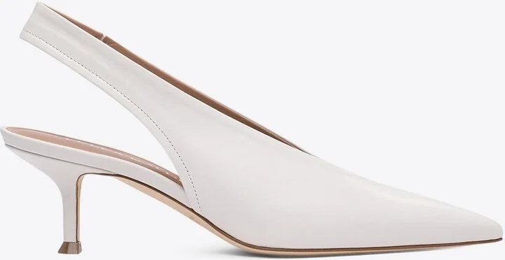 Muse 45 Nappa Leather Slingback Pumps