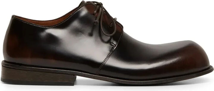 Muso leather derby shoes