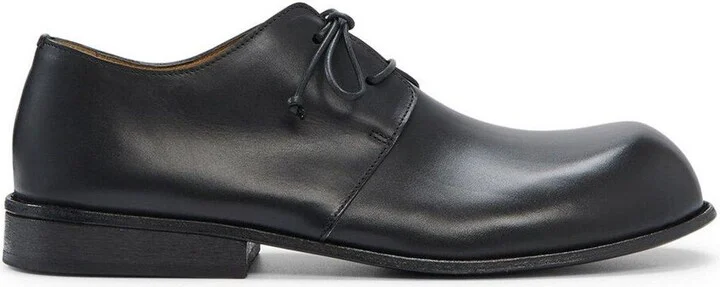 Muso Round Toe Lace-up Shoes