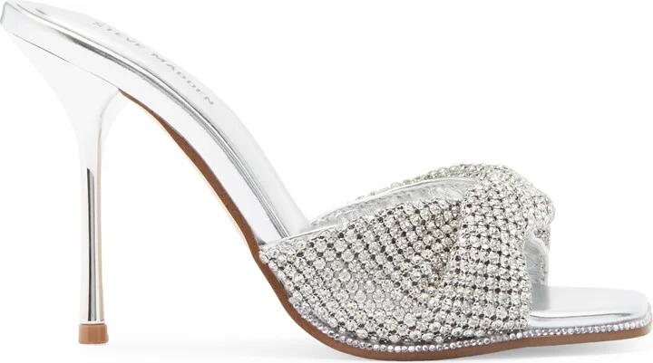 MVP Rhinestone Twist Stiletto Sandal - Image 4