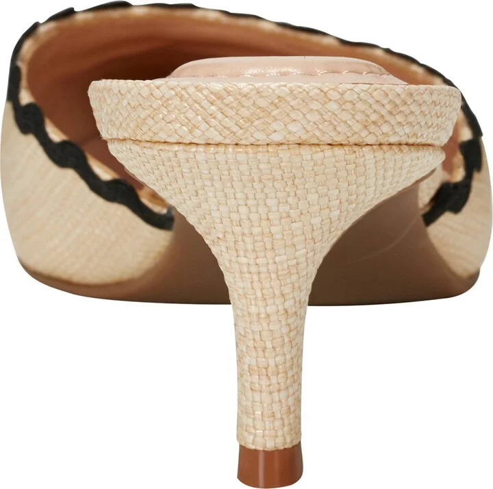 My My Scalloped Kitten Heel Pump - Image 3
